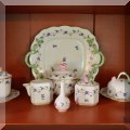 P22. Herend porcelain breakfast set. 